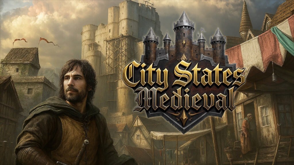 Build Trade And Conquer The Medieval World In City States Medieval CITY Keyart Logo 16 9 1024x576 